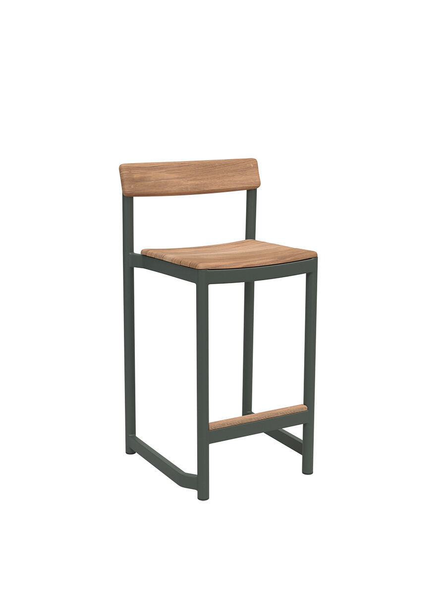 Skagerak Pelagus Barstol, H 67 cm fra Fritz Hansen (Hunter Green )