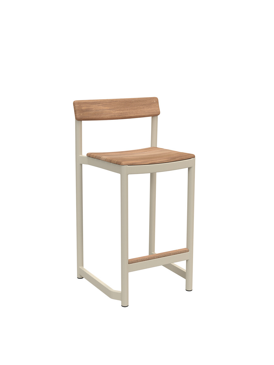 Skagerak Pelagus Barstol, H 67 cm fra Fritz Hansen (Light Ivory)