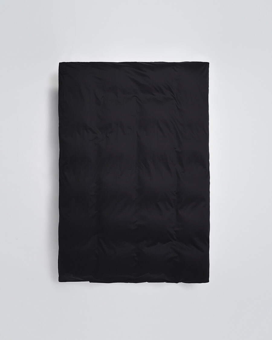 Pure Sateen Duvet Cover Single 140x220 cm fra Magniberg (Black)