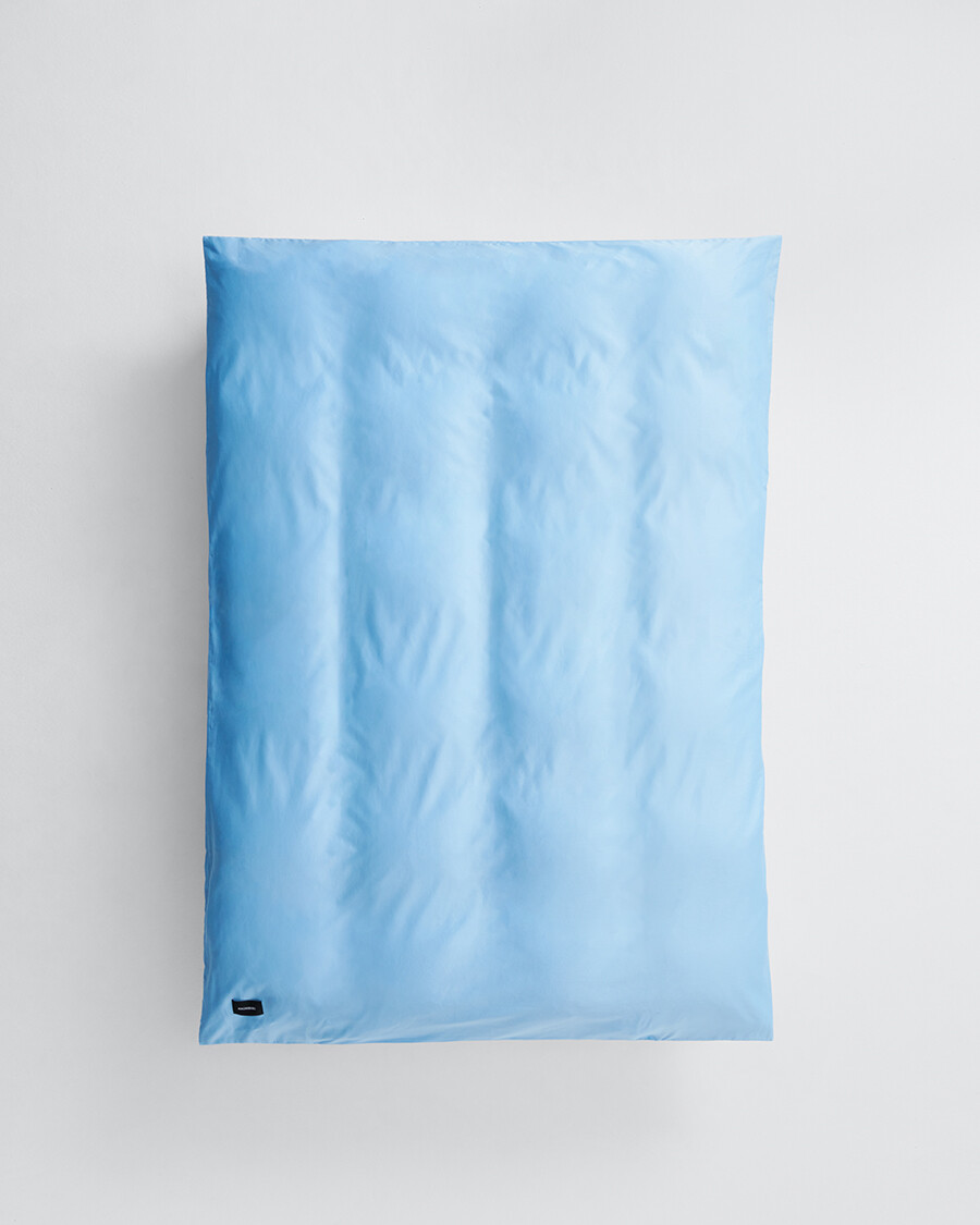 Pure Sateen Duvet Cover Single 140x220 cm fra Magniberg (Baby Blue)