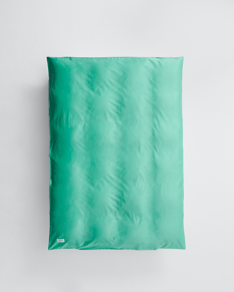 Pure Sateen Duvet Cover Single 140x220 cm fra Magniberg (Fresh Green)