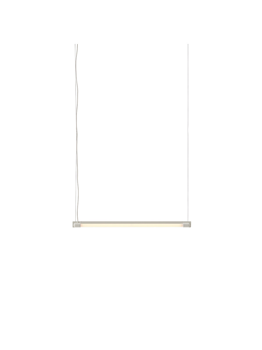 Fine Suspension Lamp, 60 cm fra Muuto (Grey)