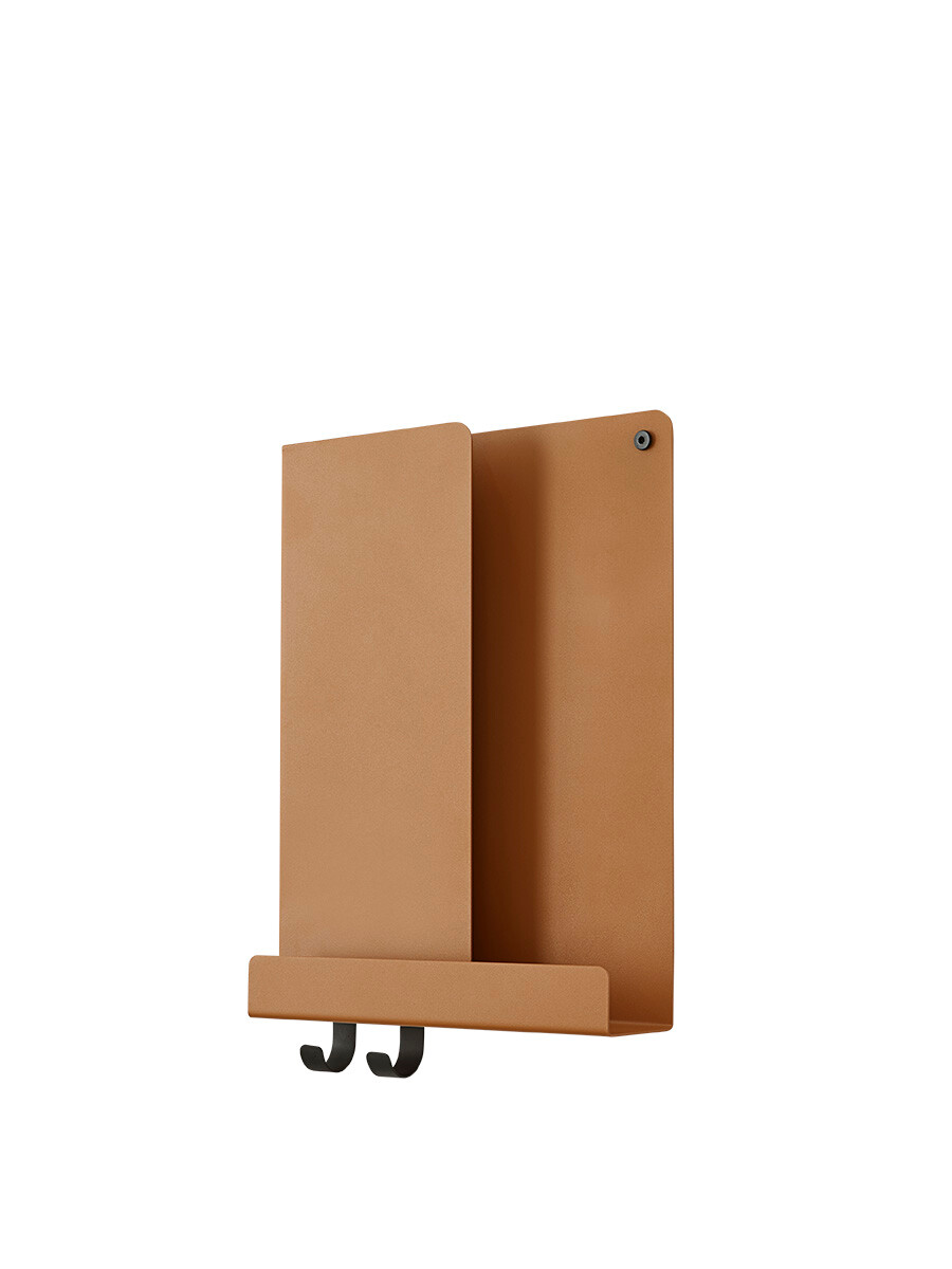 Folded Shelves, 29,5 x 40 cm fra Muuto (Burnt orange)