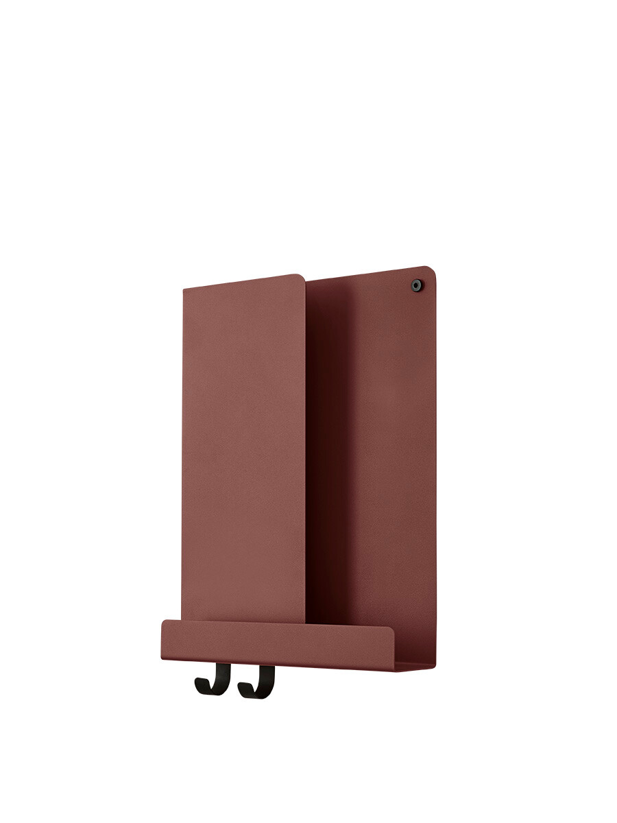 Folded Shelves, 29,5 x 40 cm fra Muuto (Deep red)