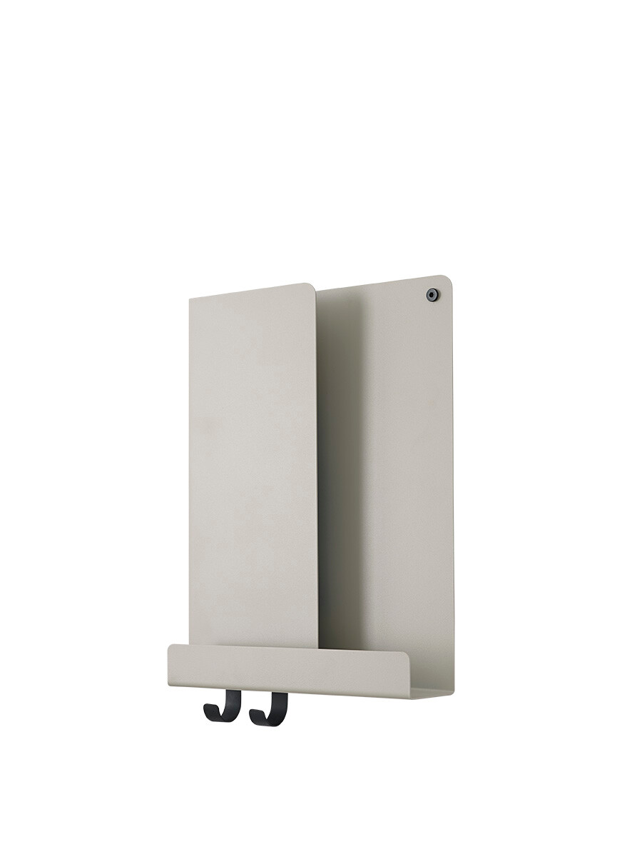 Folded Shelves, 29,5 x 40 cm fra Muuto (Grey)