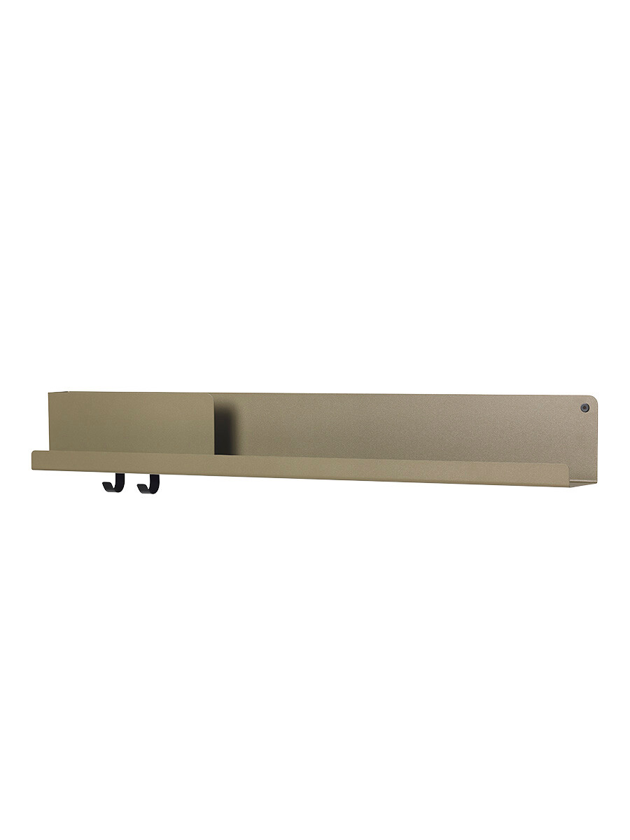 Folded Shelves, 96 x 13 cm fra Muuto (Olive)