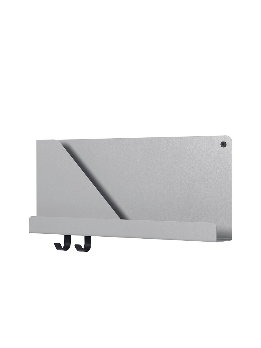 Folded Shelves, 51 x 22 cm fra Muuto (Grey)