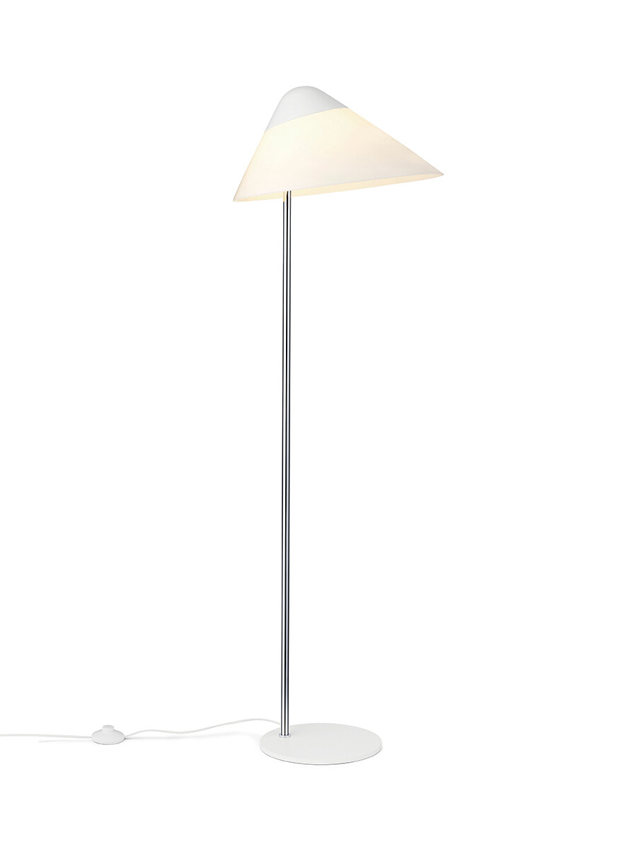 HJW03 Opala Gulvlampe af Hans J. Wegner (Hvid)