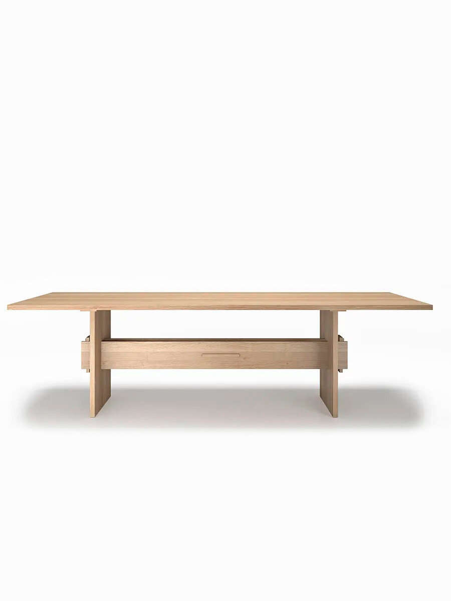 Jeppe Utzon Table #2 fra DK3 (Eg, 200 x 100 cm)