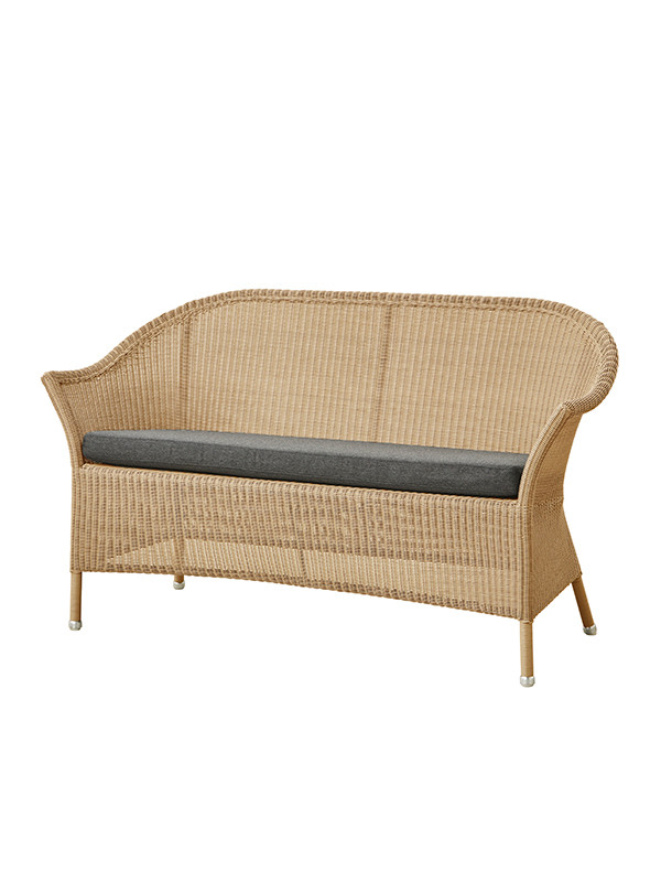 Lansing Sofa fra Cane-line (Natur, Sort, Cane-line Natte hynde)