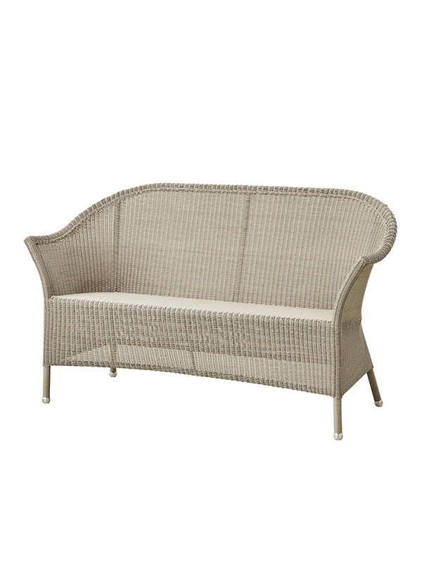 Lansing Sofa fra Cane-line (Taupe, Ingen hynde)