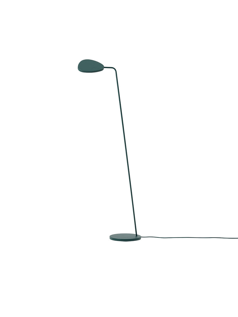 Leaf Floor Lamp fra Muuto (Dark green)