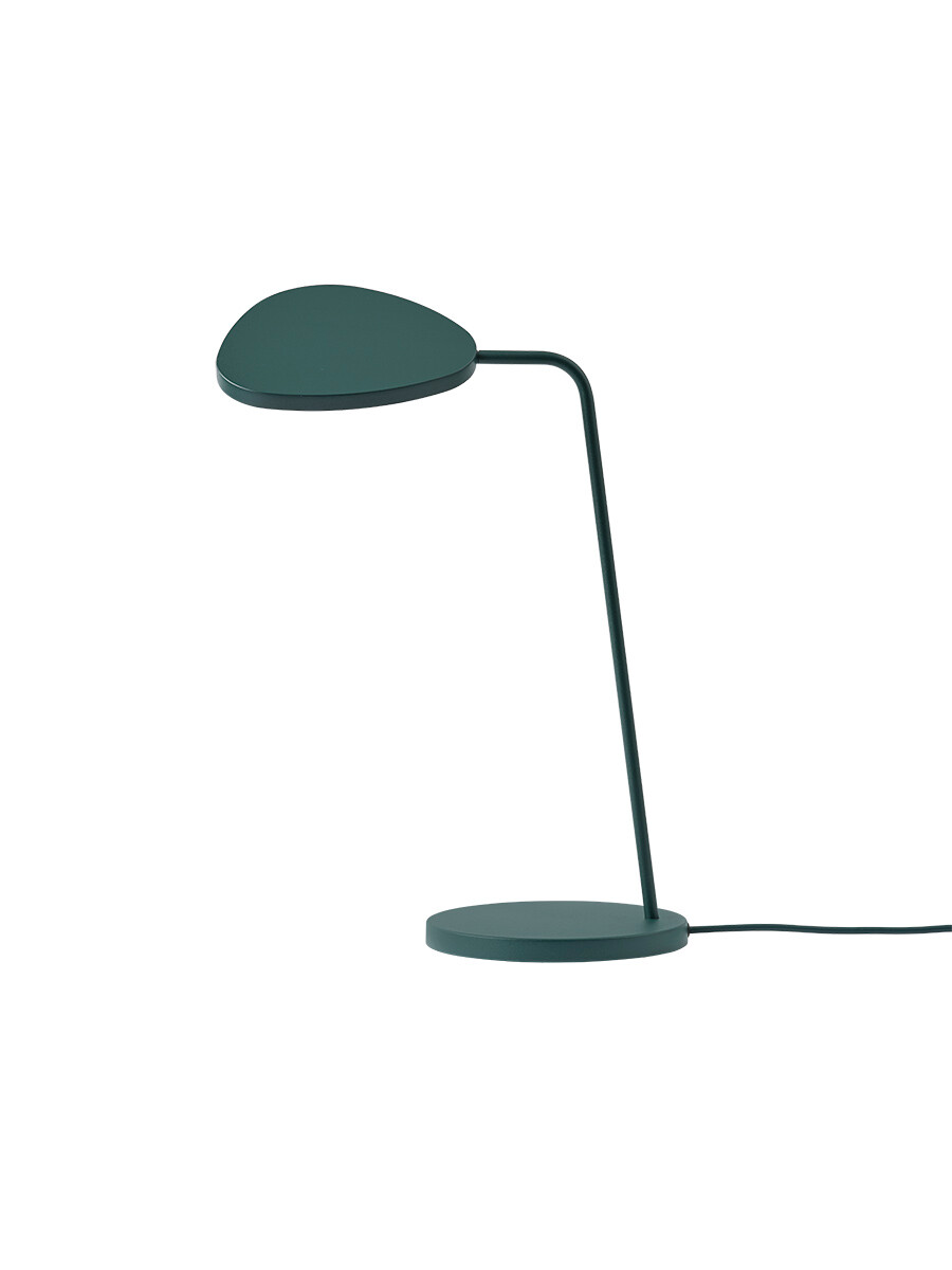 Leaf Table Lamp fra Muuto (Dark green)