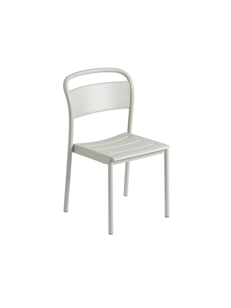 Linear Steel Side Chair fra Muuto (Grey)