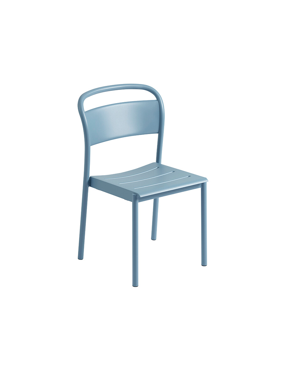 Linear Steel Side Chair fra Muuto (Pale blue)