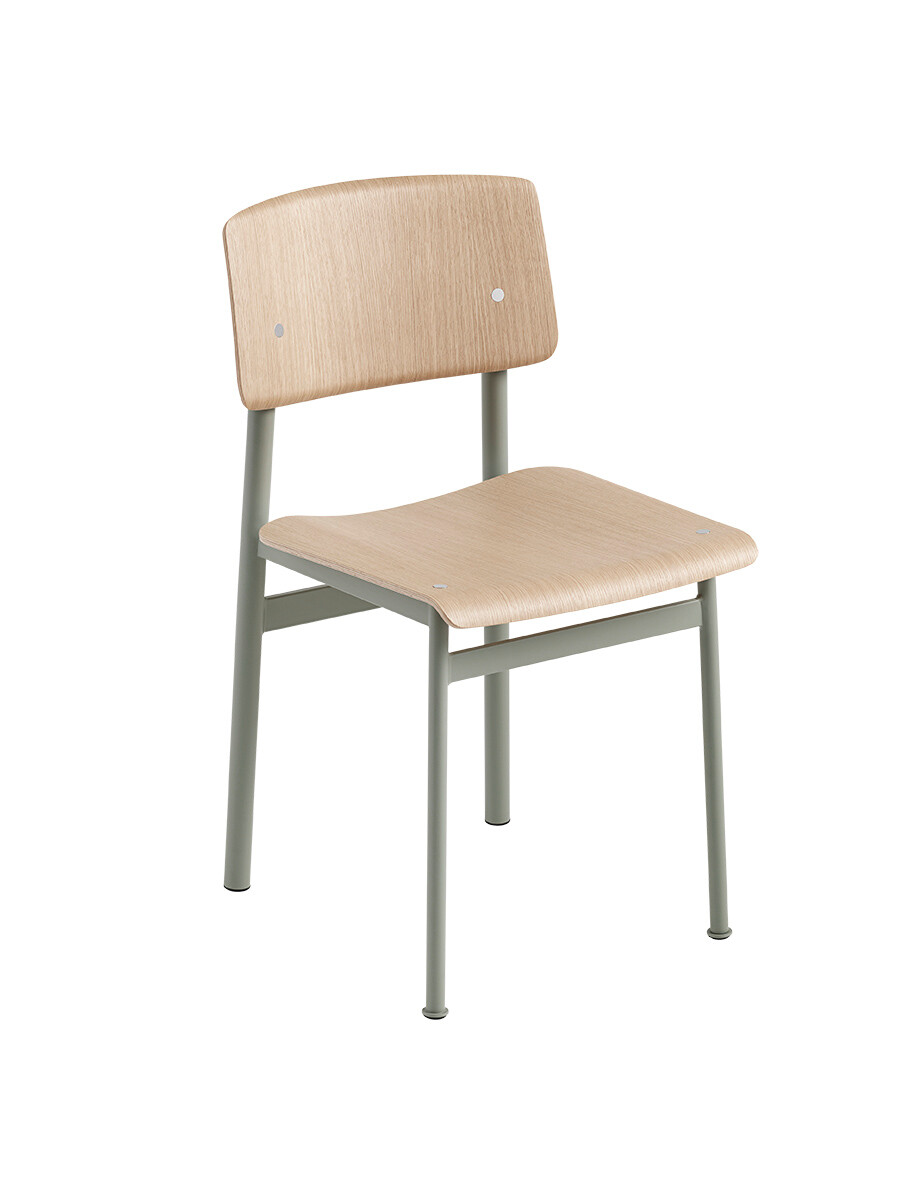 Loft Chair fra Muuto (Oak/ dusty green)