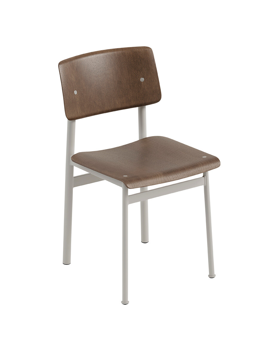 Loft Chair fra Muuto (Dark brown/ grey)