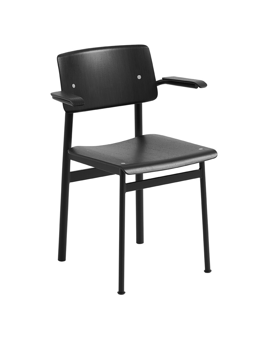 Loft Armchair fra Muuto (Black/ black)