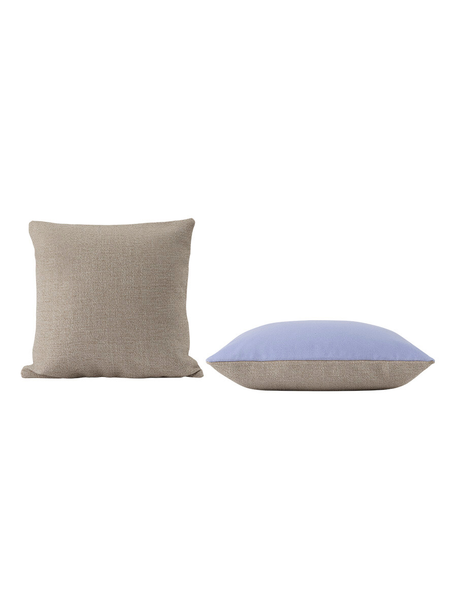 Mingle Cushion, 45 x 45 cm fra Muuto (Sand / lilac)