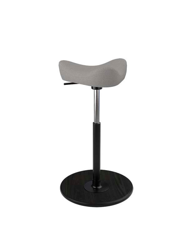 Move Stol, Compact fra Variér (Revive, Grey REV164, Black ash lacquered)