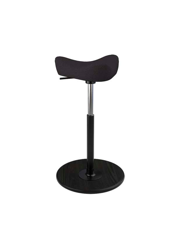 Move Stol, Compact fra Variér (Revive, Black REV194, Black ash lacquered)