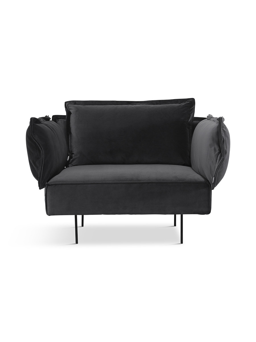 Loungestol fra HANDVÄRK (Dark grey)