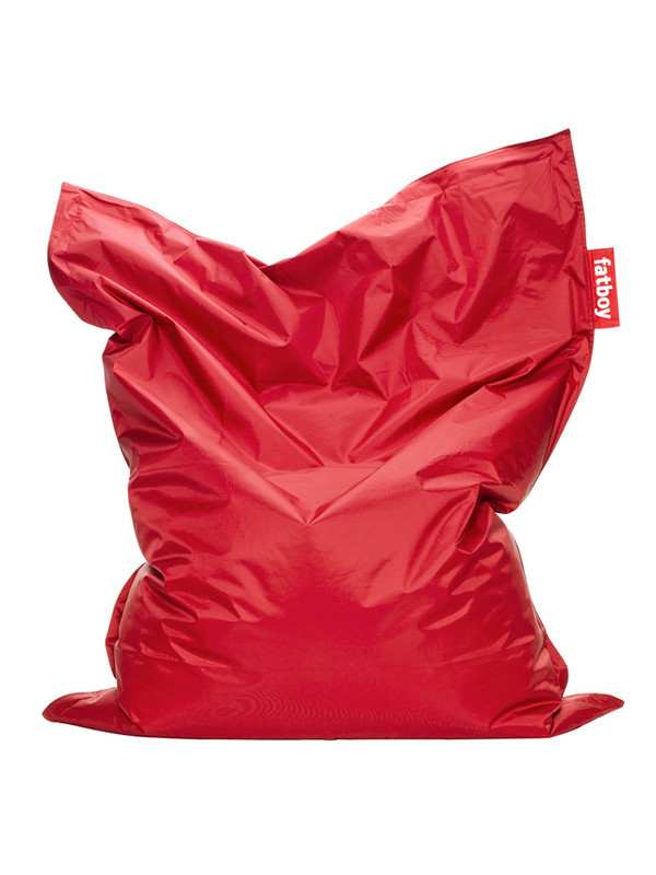 Original nylon sækkestol fra Fatboy (Red)