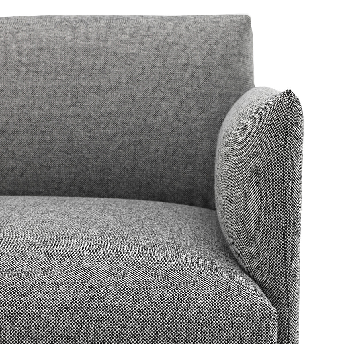 Outline sofa / Chaiselongue fra Muuto (chaiselong, venstre, Hallingdal 166)