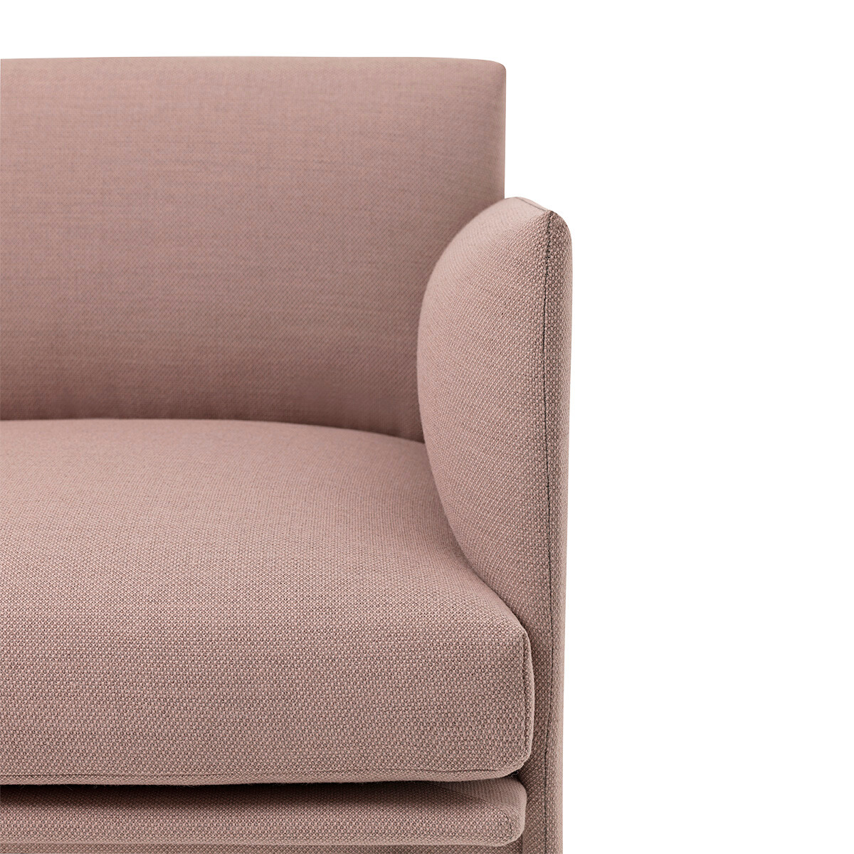 Outline sofa / Chaiselongue fra Muuto (chaiselong, venstre, Fiord 551)