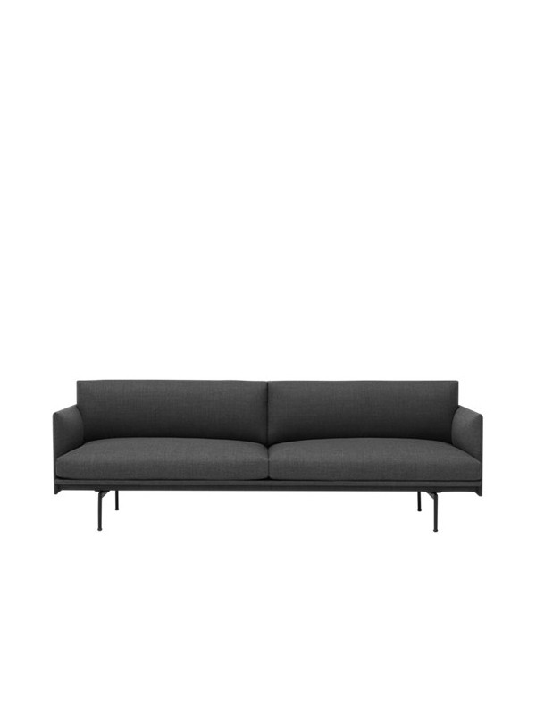 Outline 3 pers. sofa fra Muuto (Remix 163)