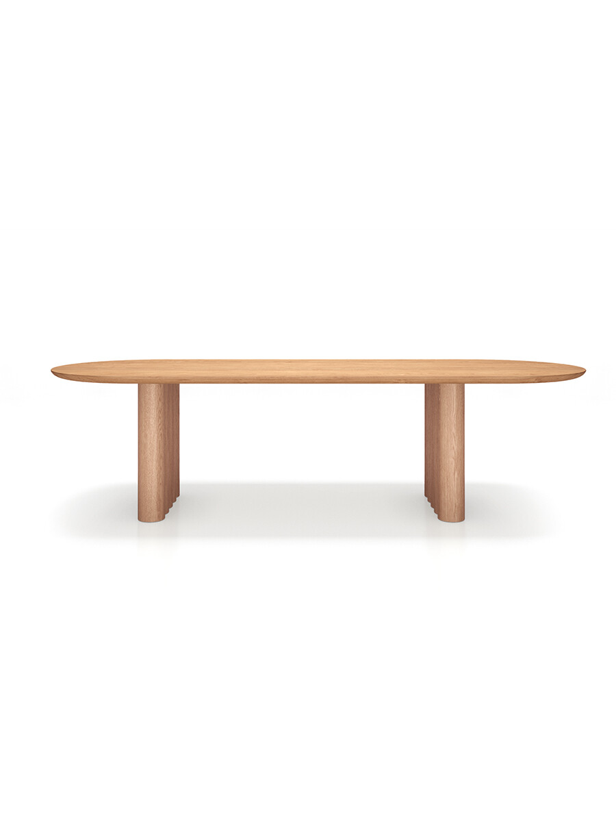 Plush Table Oval fra DK3 (Eg, 400 x 100 cm)