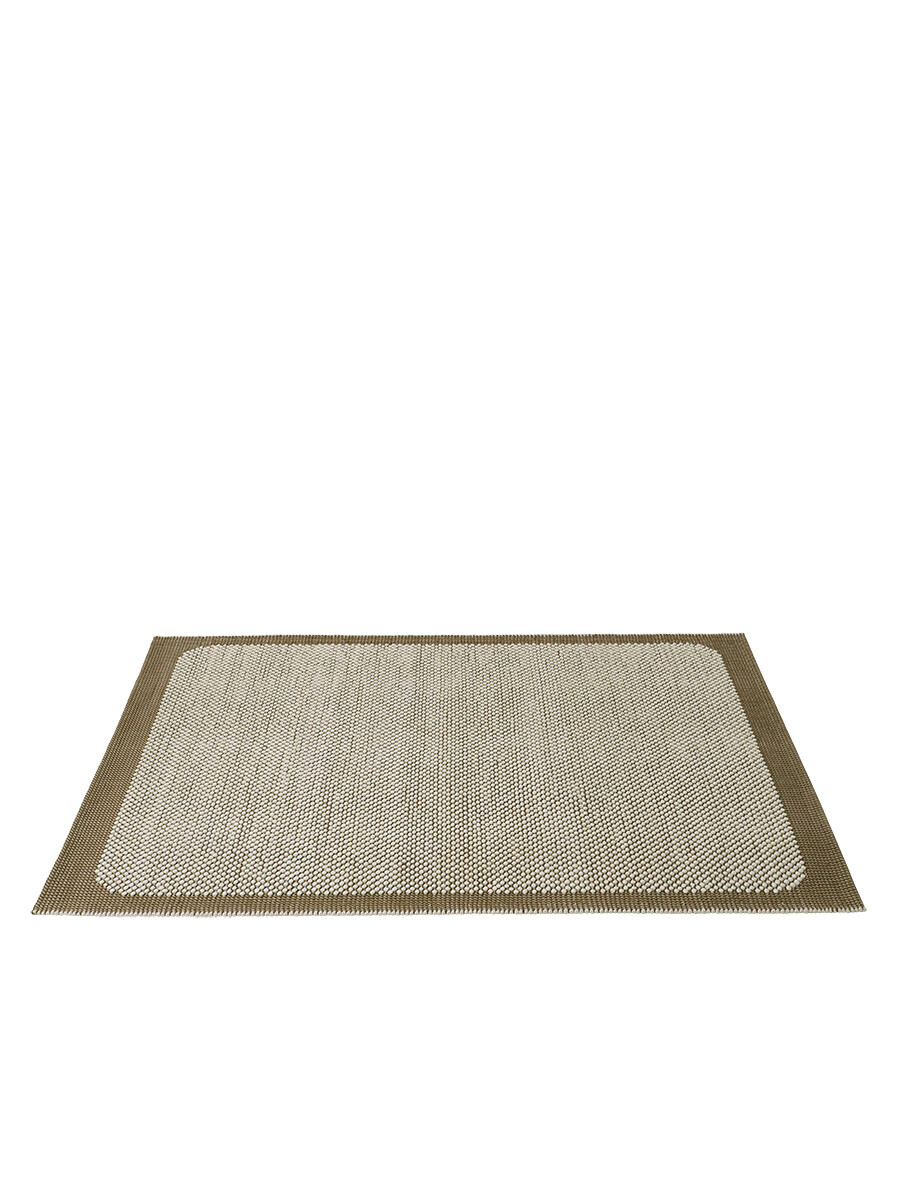 Pebble Rug, 200 x 300 cm fra Muuto (Brown Green)