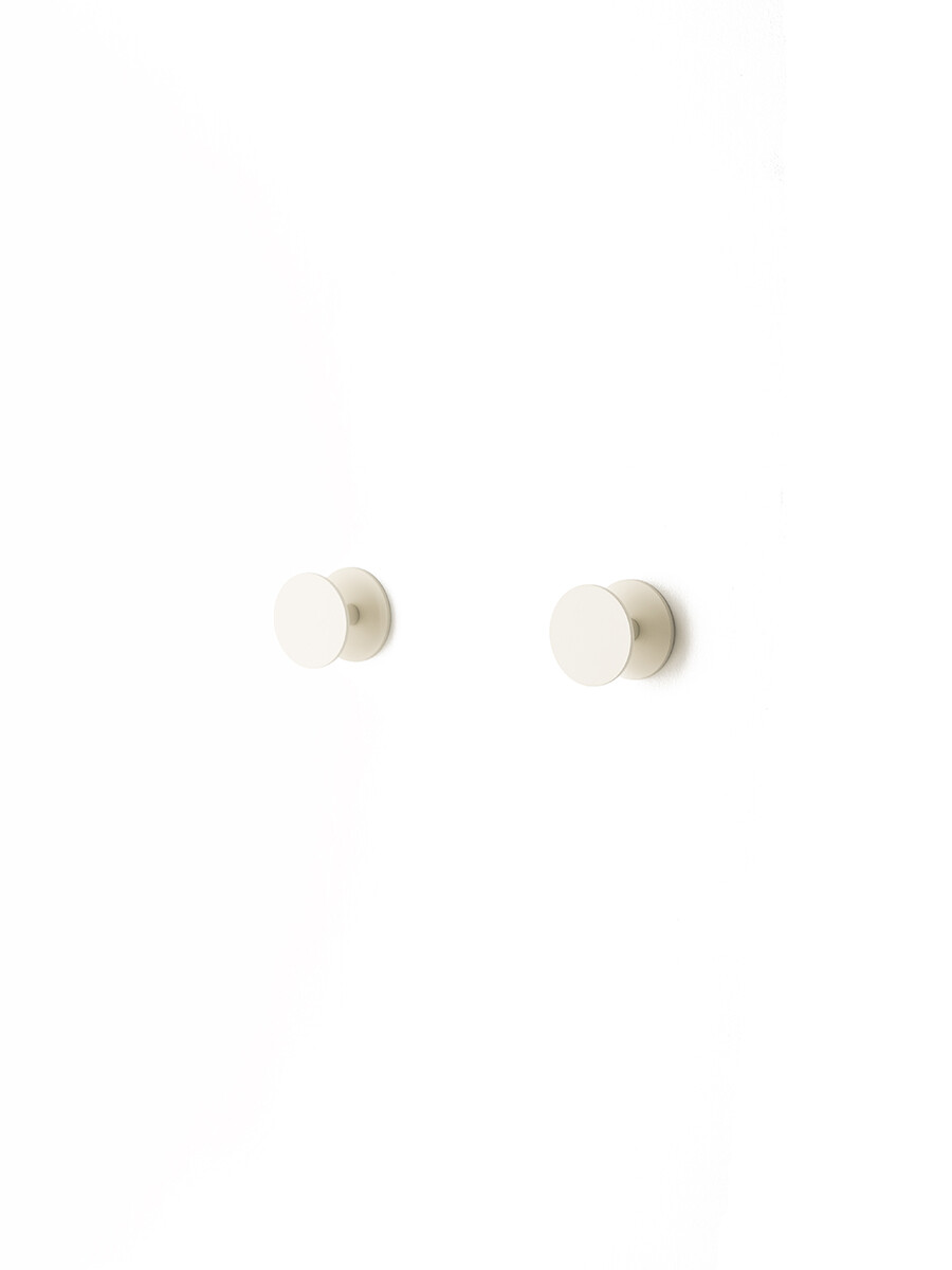 Pipeline Hook, set of 2 fra raawii (Pearl White)