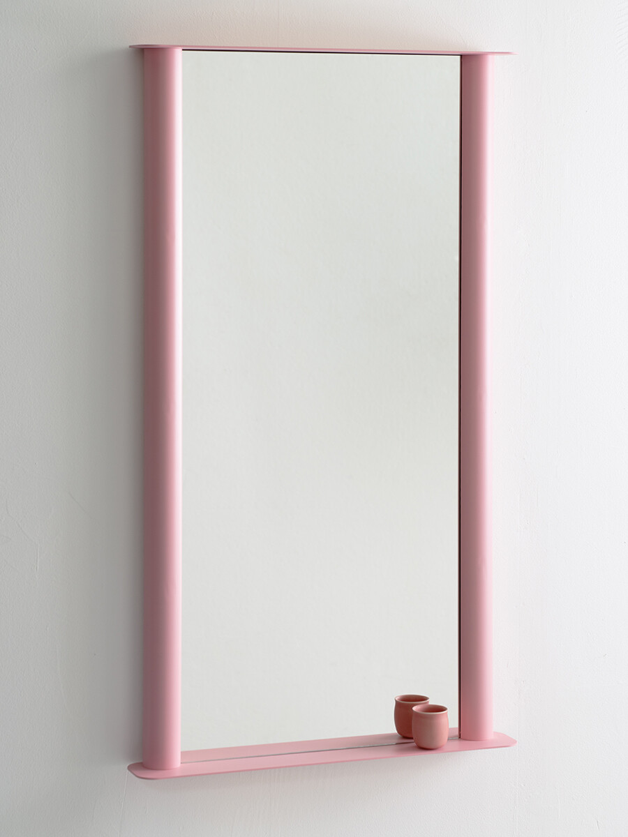 Pipeline Mirror, large fra raawii (Pink)