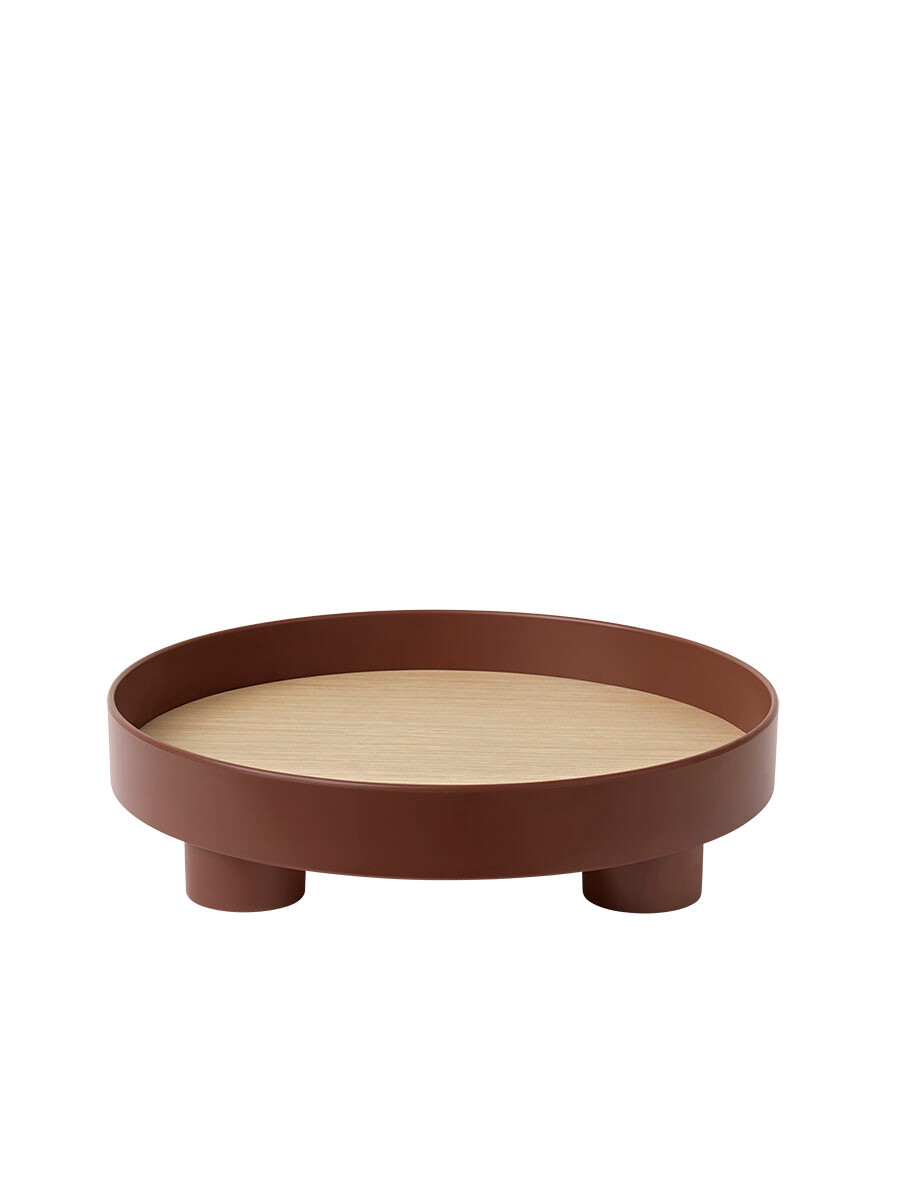 Platform Tray fra Muuto (Dark red)