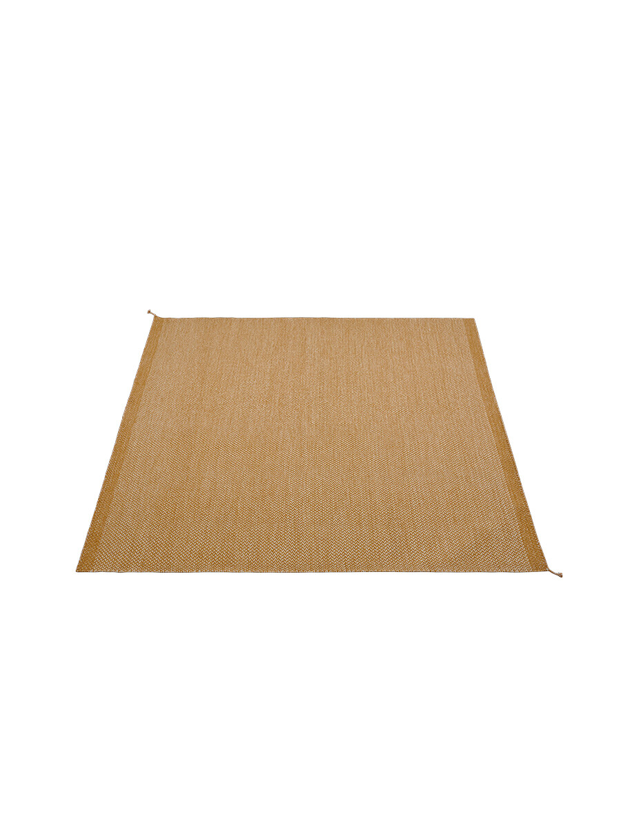 PLY Rug fra Muuto (Burnt orange, 240 x 240 cm)