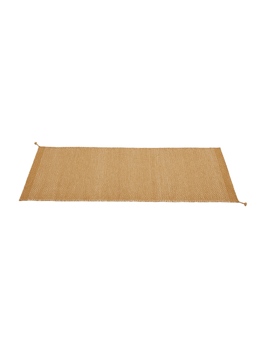 PLY Rug fra Muuto (Burnt orange, 200 x 80 cm)