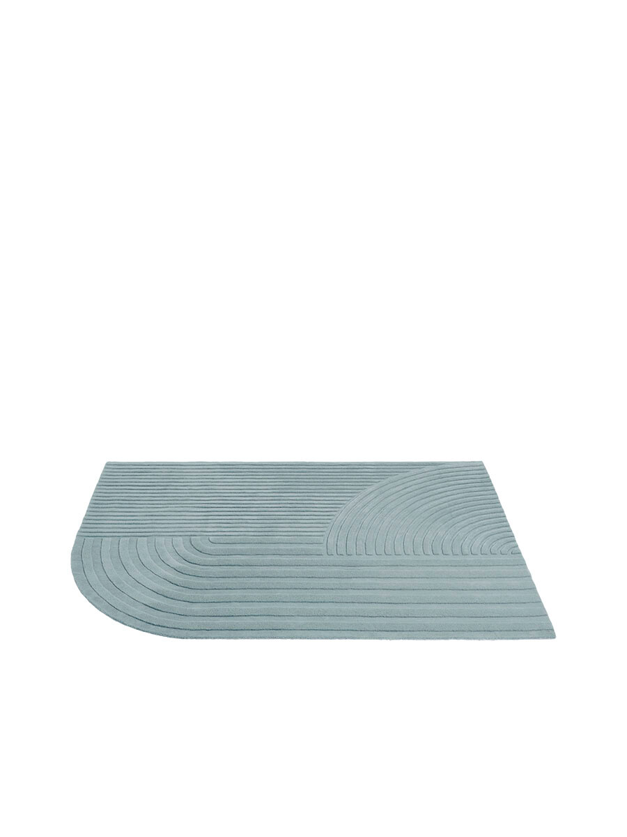 Relevo Rug, 170 x 240 cm fra Muuto (Sage Green)