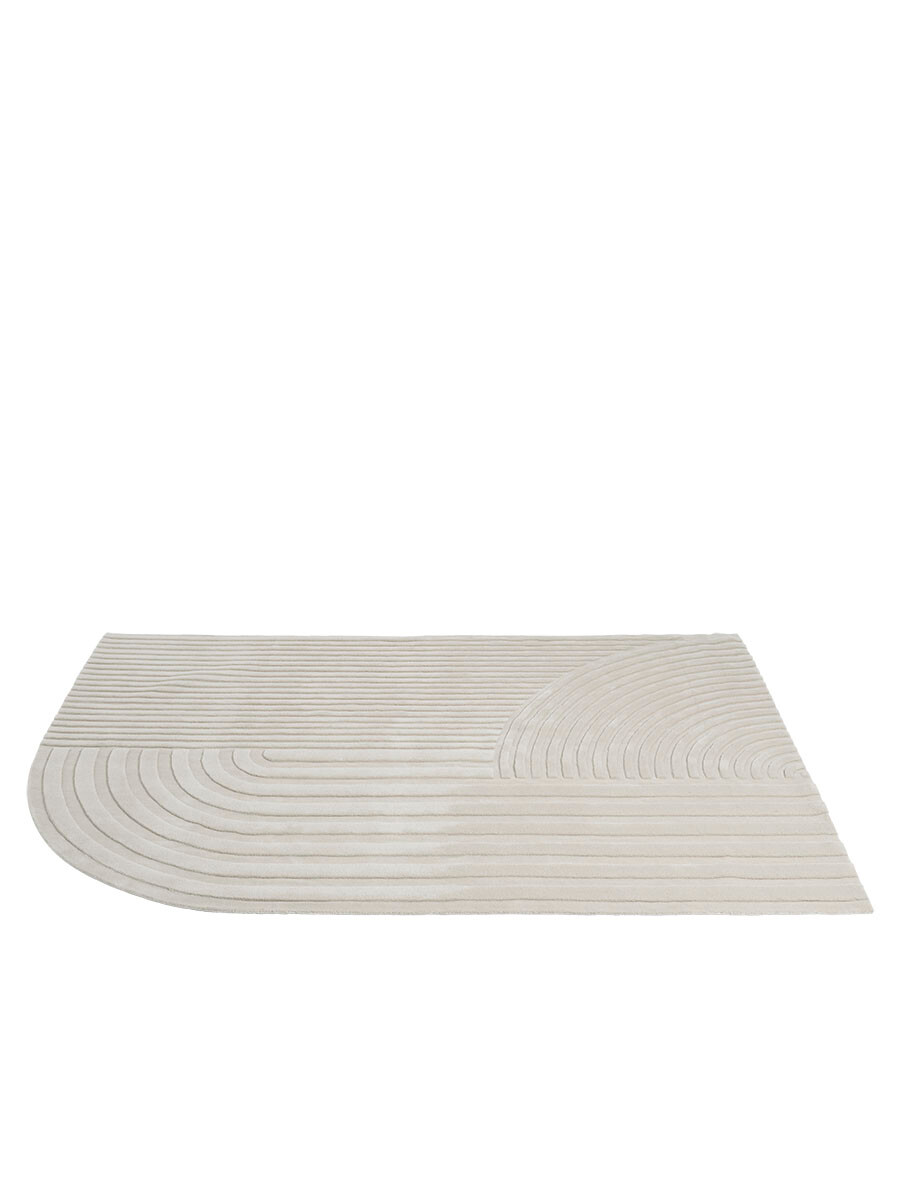 Relevo Rug, 200 x 300 cm fra Muuto (Off white)