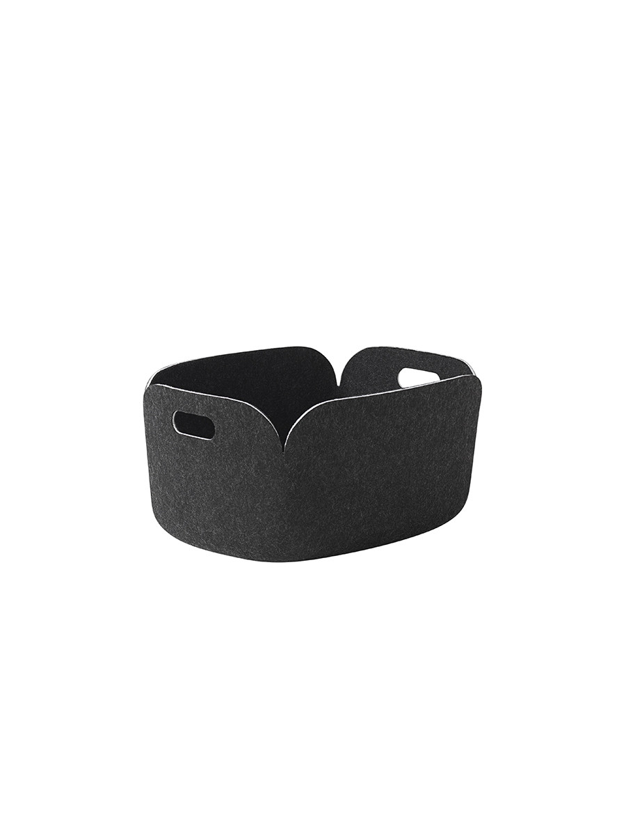 Restore basket fra Muuto (Black Melange)