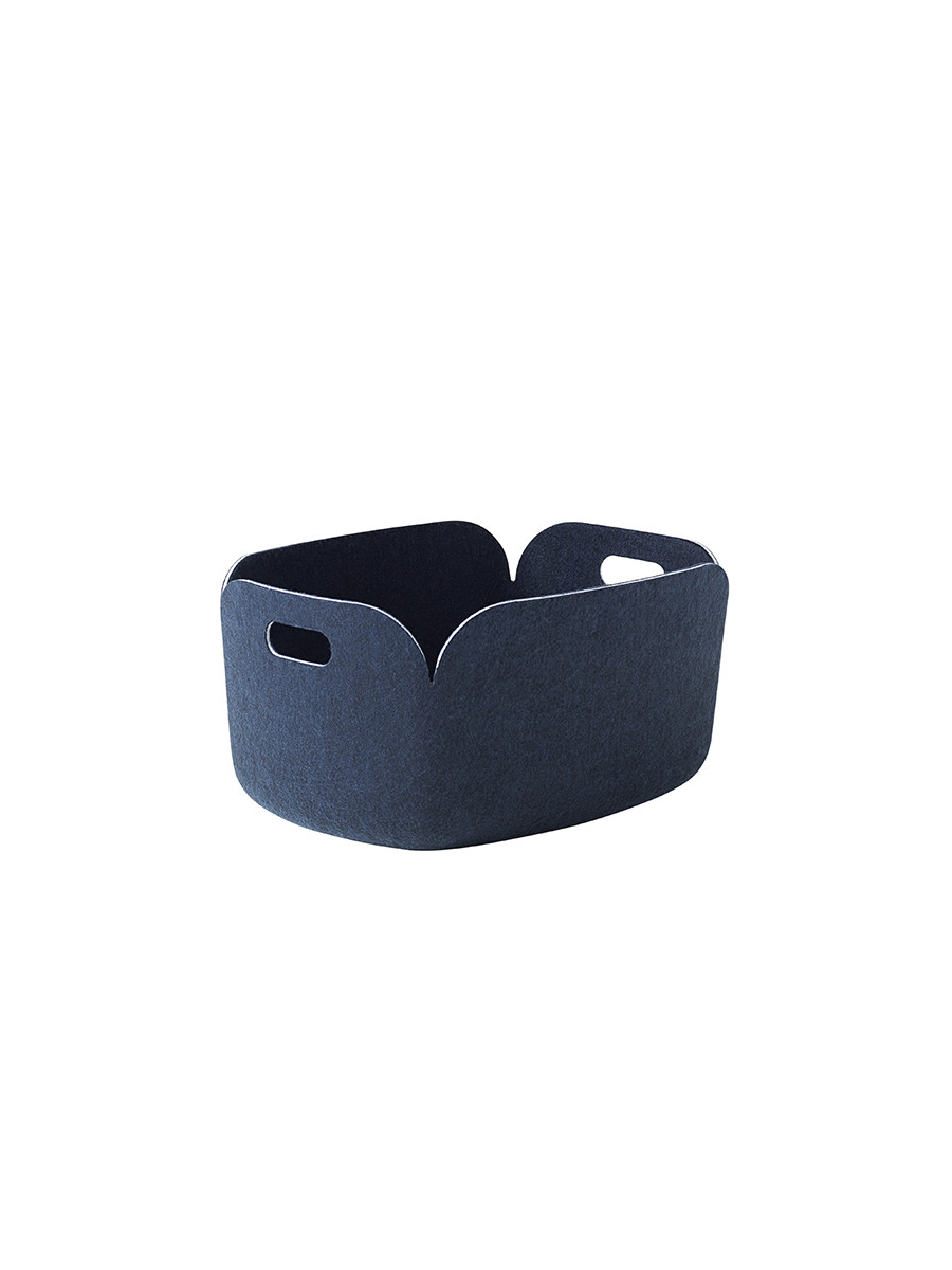 Restore basket fra Muuto (Midnight blue)