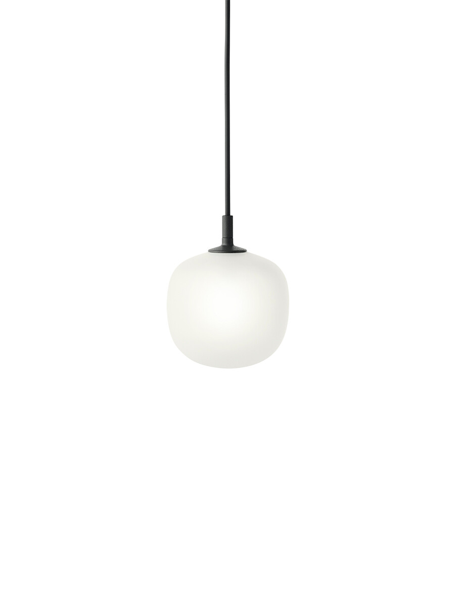 Rime Pendant Lampe, Ø 12 cm fra Muuto (Black)