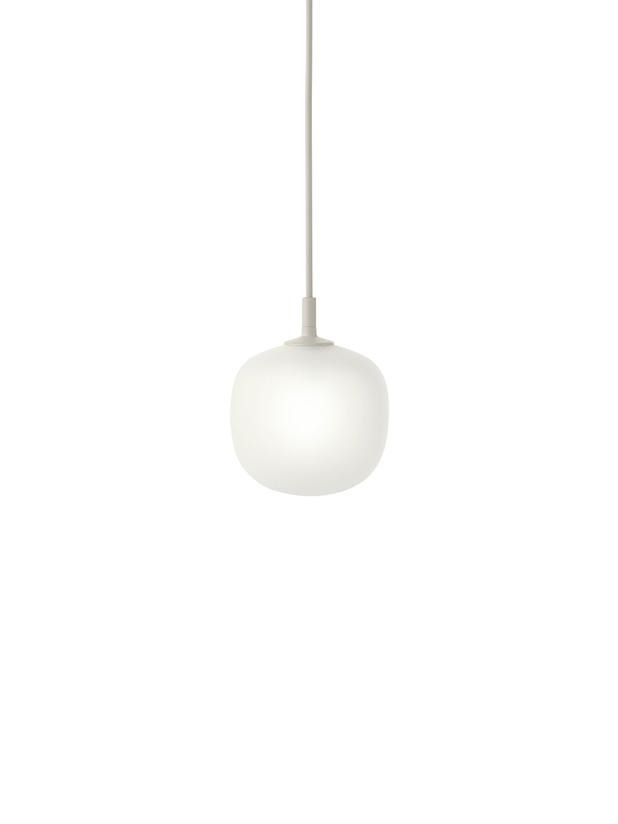 Rime Pendant Lampe, Ø 12 cm fra Muuto (Grey)