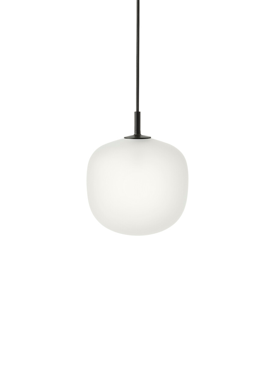 Rime Pendant Lampe, Ø 18 cm fra Muuto (Black)