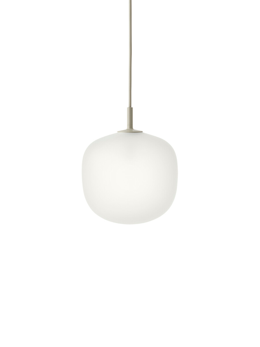 Rime Pendant Lampe, Ø 18 cm fra Muuto (Grey)