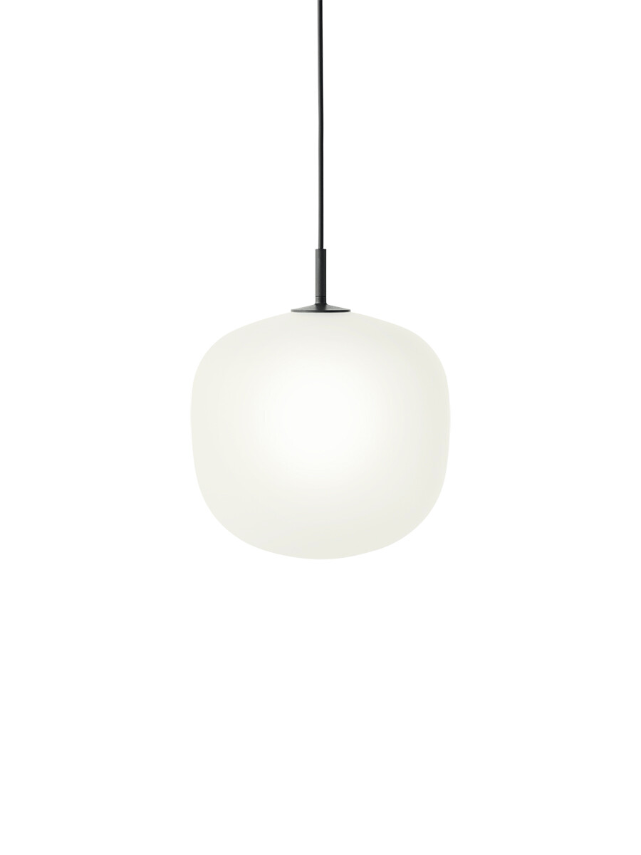 Rime Pendant Lampe, Ø 25 cm fra Muuto (Black)