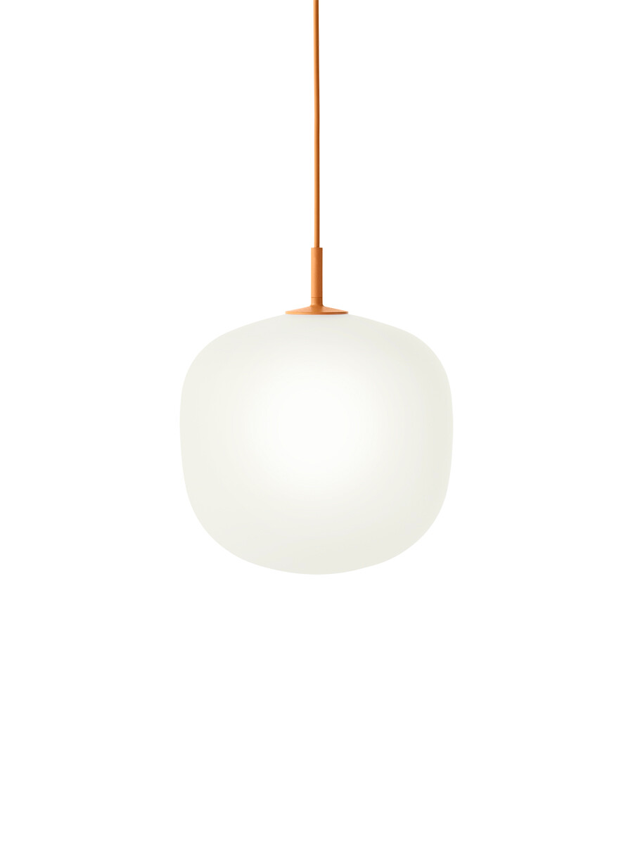 Rime Pendant Lampe, Ø 25 cm fra Muuto (Orange)