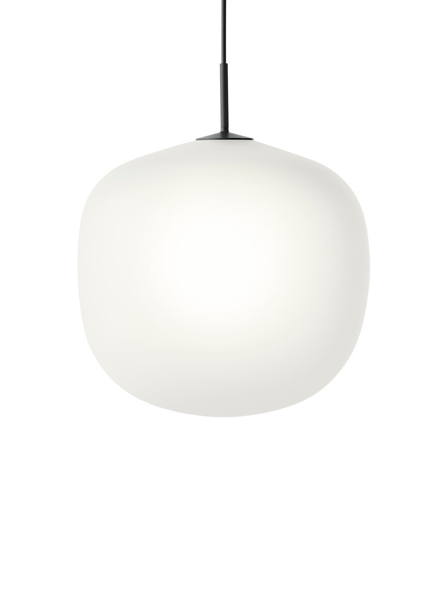 Rime Pendant Lampe, Ø 45 cm fra Muuto (Black)