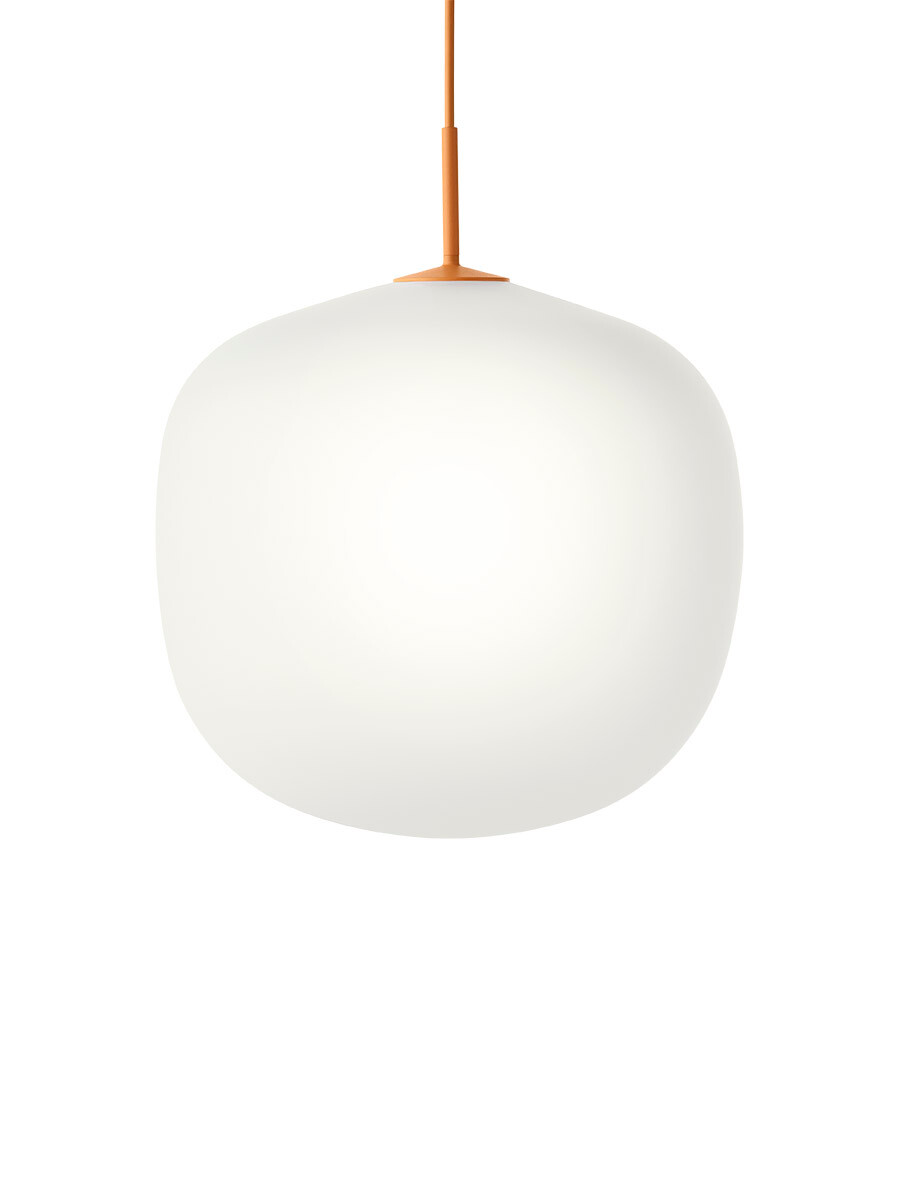 Rime Pendant Lampe, Ø 45 cm fra Muuto (Orange)