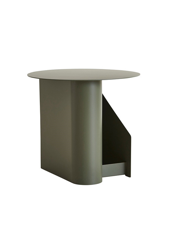 Sentrum Side Table fra Woud (Dusty green)